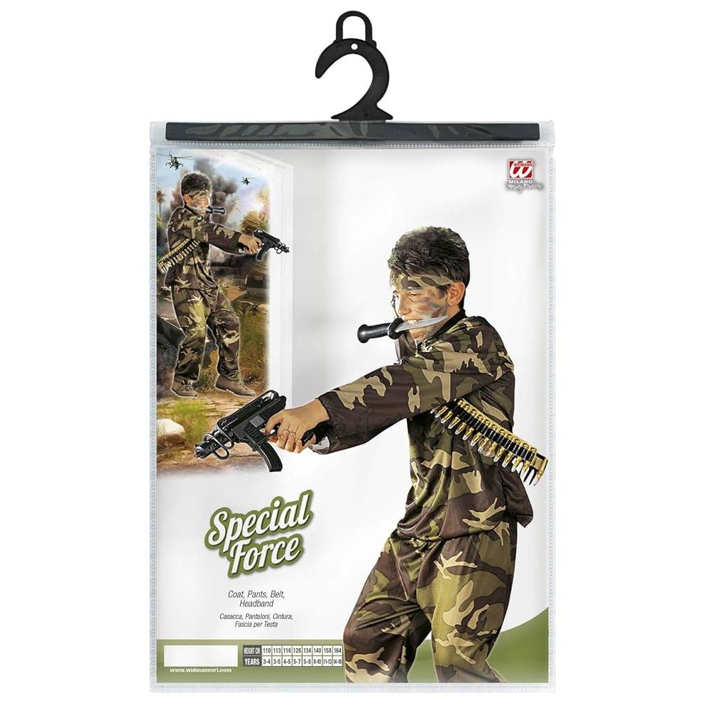 NEW W WIDMANN MILANO Party Fashion Kids Costume Solider