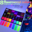 VERÔNNI Water Based Face Paint & Watercolor Art -  42 Colors Palette