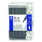 Staedtler 60 Woodless HB Graphite Pencils + 50 Eraser Caps