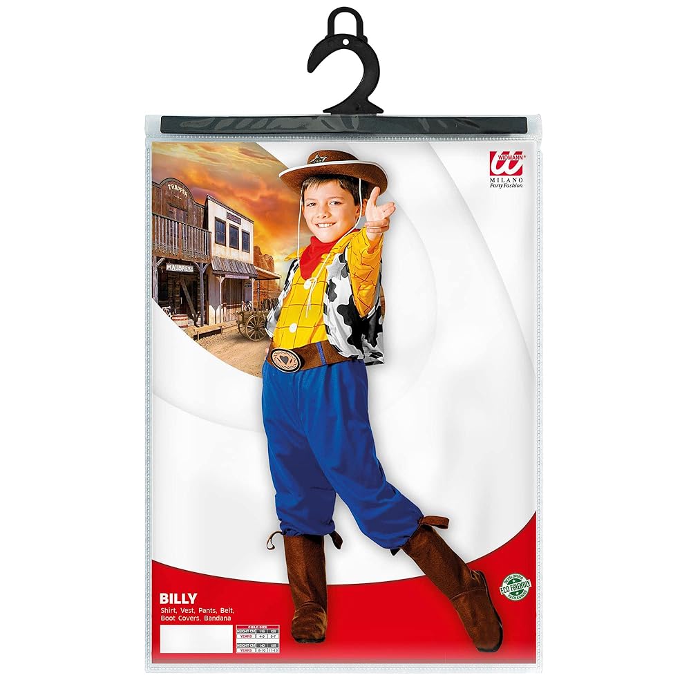 NEW W WIDMANN MILANO Party Fashion Kids Costume Woody Toy Story NEW W WIDMANN MILANO Party Fashion Kids Costume Woody Toy Story
