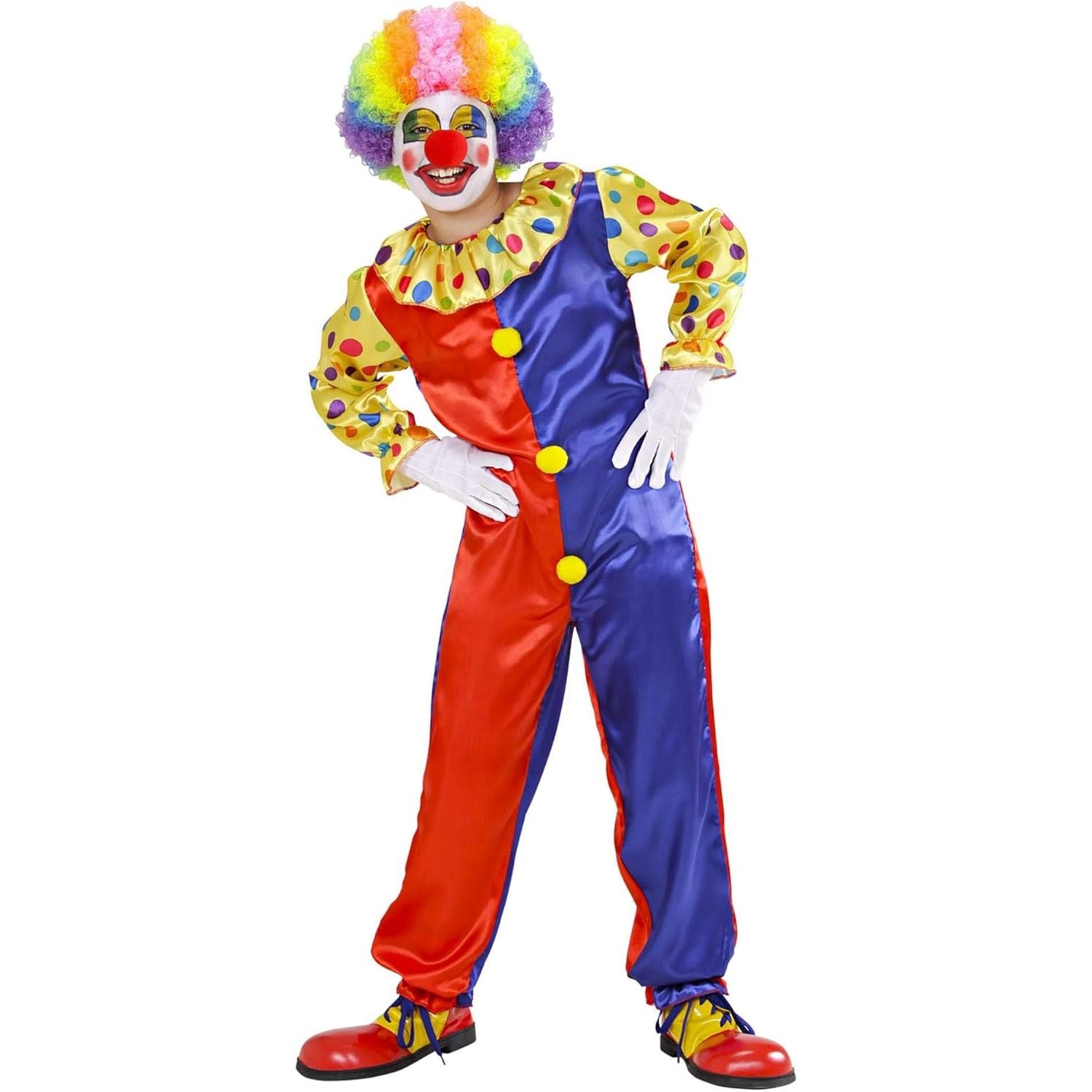 NEW W WIDMANN MILANO Party Fashion Kids Costume Clown NEW W WIDMANN MILANO Party Fashion Kids Costume Clown