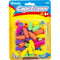 BAZIC Neon Eraser Top Chisel Shaped Erasers for Standard Pencils Assorted - Pack of 50