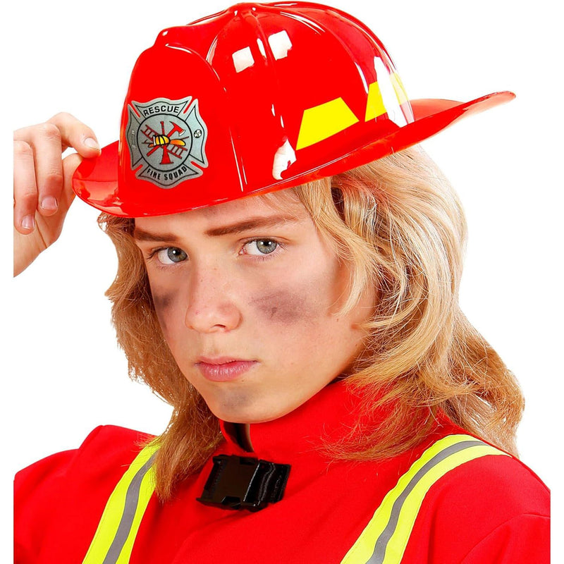 NEW W WIDMANN MILANO Party Fashion Hard Plastic Fireman Hat Kids