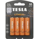 NEW TESLA Future Batteries Lithium+ AA - Pack of 4