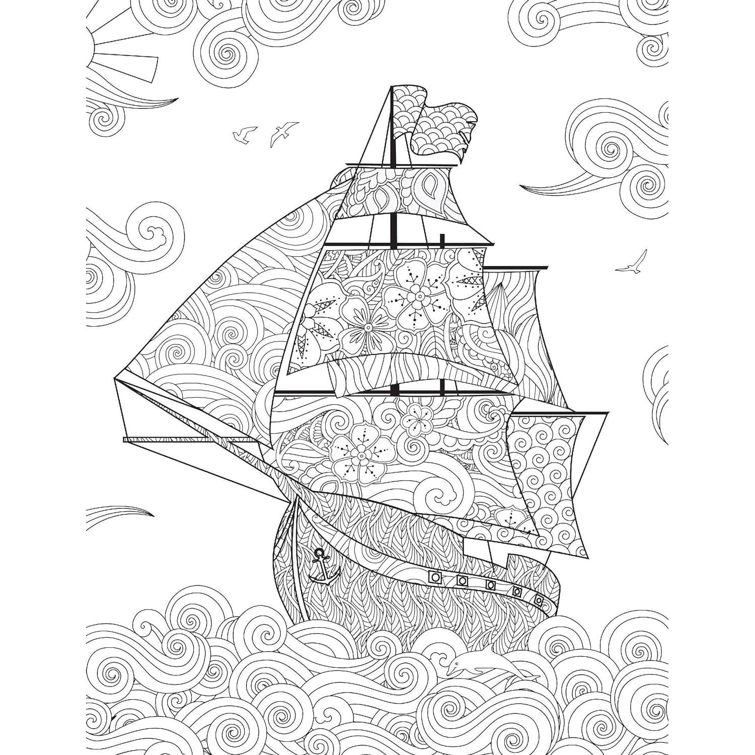 Dreamland Publications Dreamlike Adult Coloring Book - 30 Sheets Dreamland Publications Dreamlike Adult Coloring Book - 30 Sheets