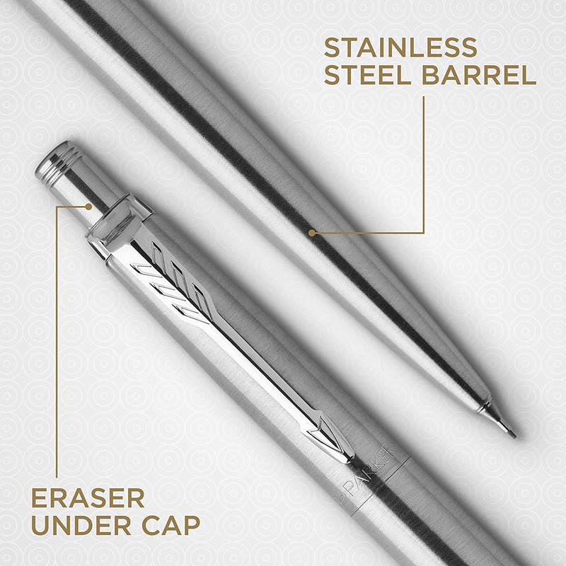 Parker Jotter Classic Stainless Steel CT Narrow 0.5mm  Mechanical Pencil