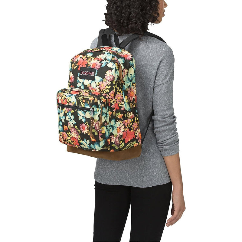 jansport axiom destination natural canvas 31l backpack JanSport Backpack Right Pack Expressions Garden Delight 31L – Istiklal Library