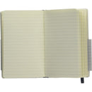 Notes & Dabbles Flynn Lined Notebook Journal White Hard Cover with Pen Holder - A6