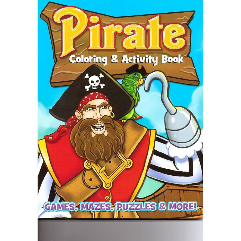 Bendon Pirate Coloring & Activity Book