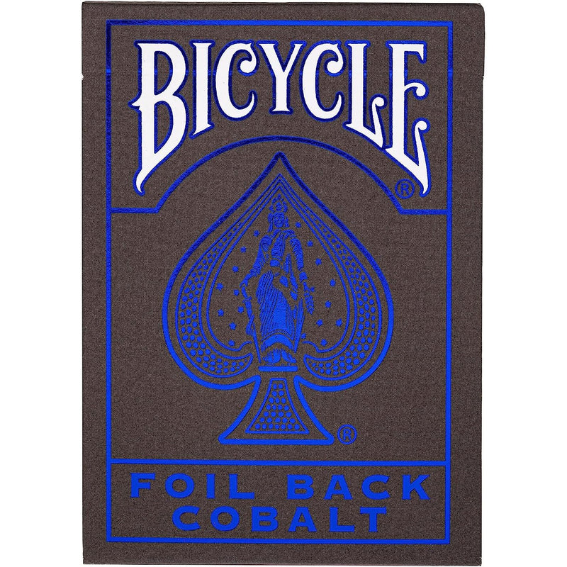 NEW Bicycle® Metalluxe Cobalt Blue Foil Back Playing Cards