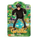 NEW W WIDMANN MILANO Party Fashion Kids Costume Gorilla Hoodie with Mask