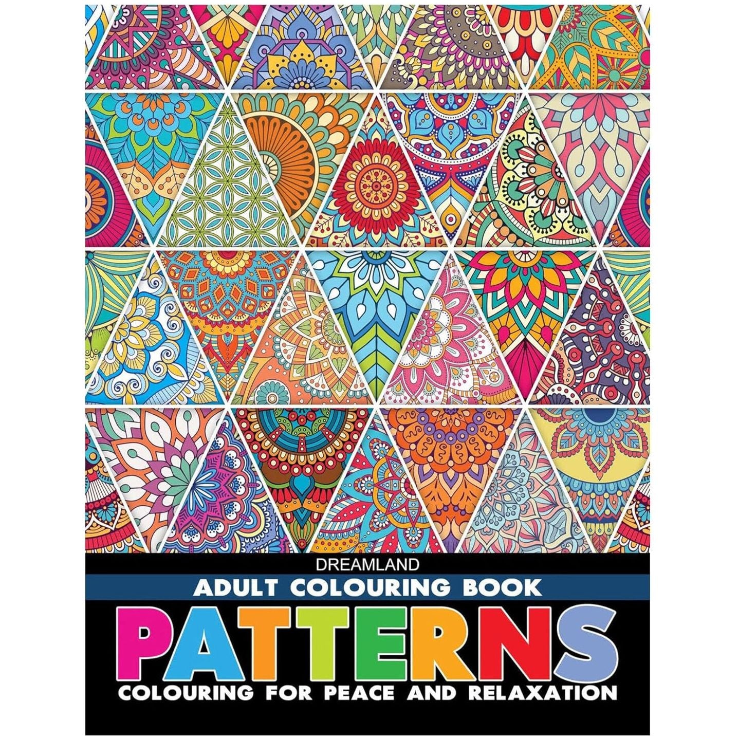 Dreamland Publications Patterns Adult Coloring Book - 30 Sheets Dreamland Publications Patterns Adult Coloring Book - 30 Sheets