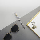 NEW Parker Jotter Stainless Steel with Golden Trim Ballpoint Pen