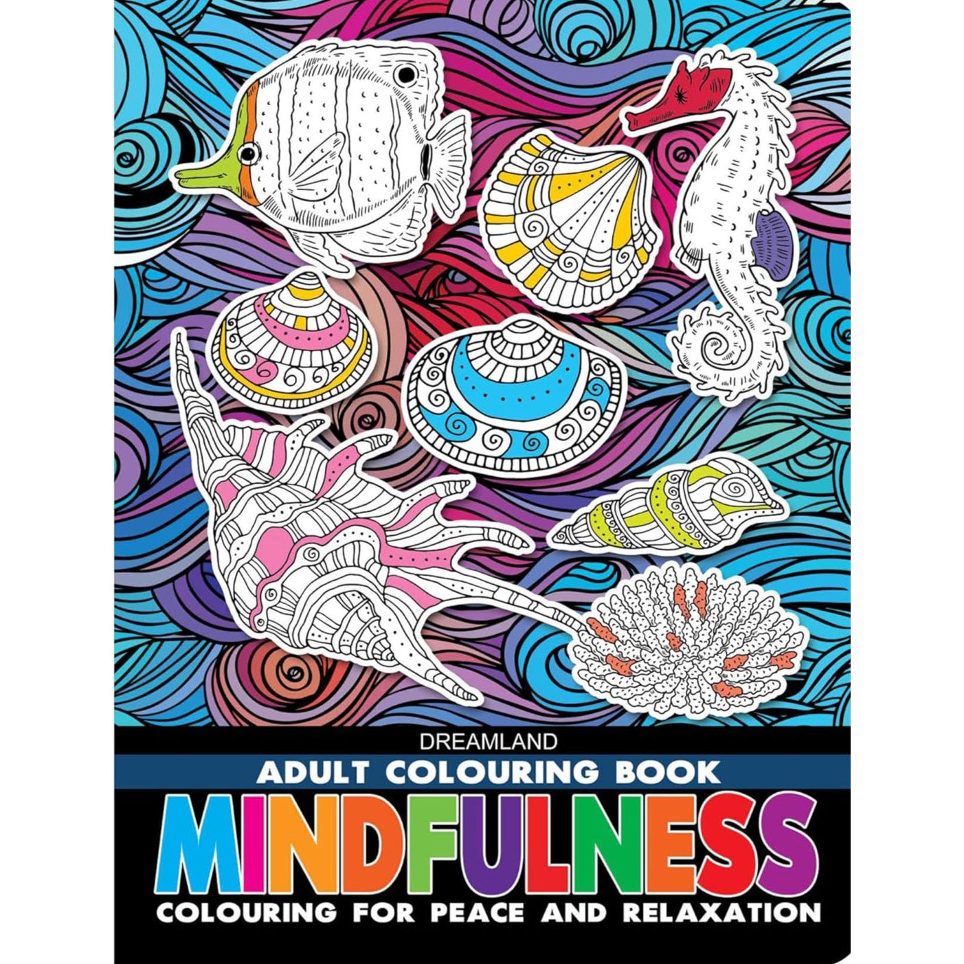 Dreamland Publications Mindfulness Adult Coloring Book - 30 Sheets Dreamland Publications Mindfulness Adult Coloring Book - 30 Sheets