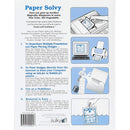 SULKY Paper Solvy Water Soluble Printer Paper White 8 ½ x11" - Pack of 12 Sheets