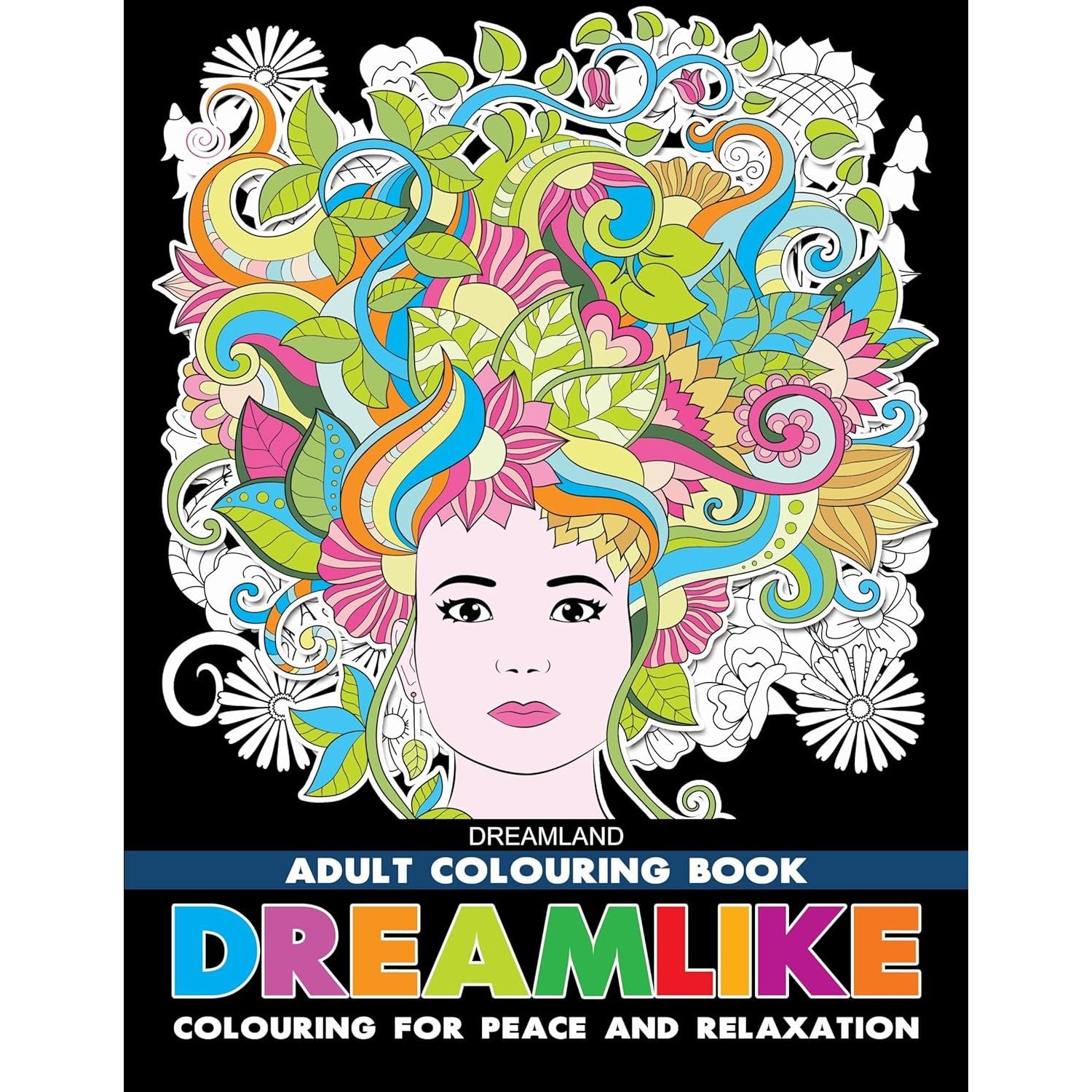 Dreamland Publications Dreamlike Adult Coloring Book - 30 Sheets Dreamland Publications Dreamlike Adult Coloring Book - 30 Sheets