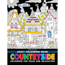 Dreamland Publications Countryside Adult Coloring Book - 30 Sheets