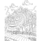 Dreamland Publications Countryside Adult Coloring Book - 30 Sheets