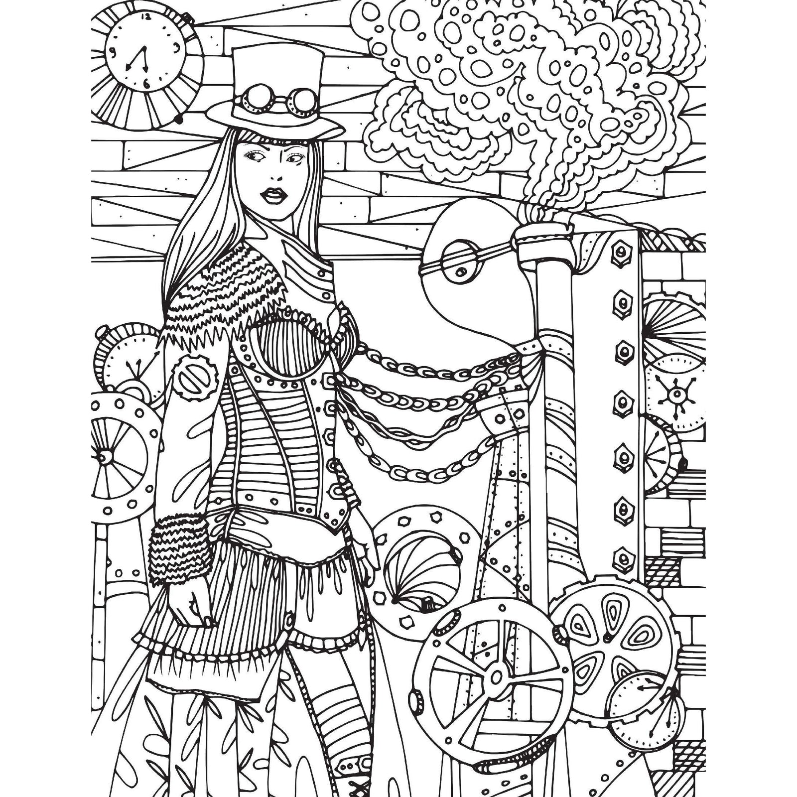 Dreamland Publications Victorian Fashion Adult Coloring Book - 30 Sheets Dreamland Publications Victorian Fashion Adult Coloring Book - 30 Sheets