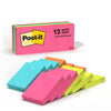 3M Post-it® Notes Neon Colors 1.5"x2" - Pack of 12 Colored