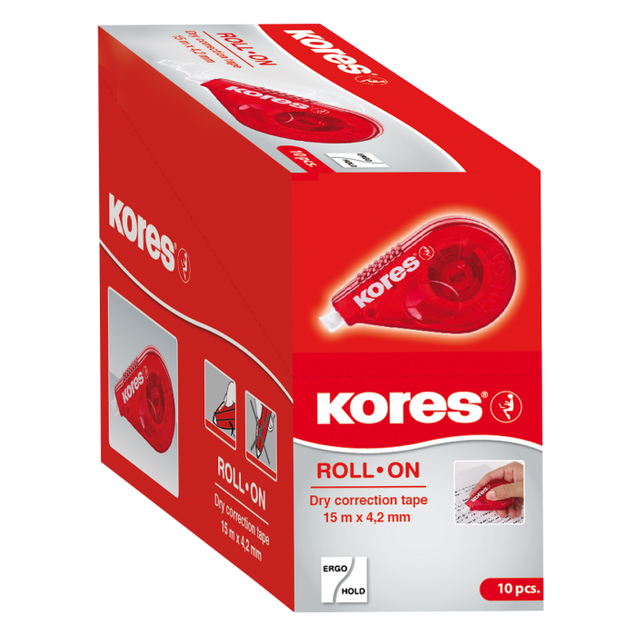 Kores Roll On Correction Tape 4.2mm x 15m