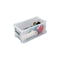 NEW Whitefurze 7.5L Allstore Transparent Storage Box with Lid 25 x 19 x 16 CM