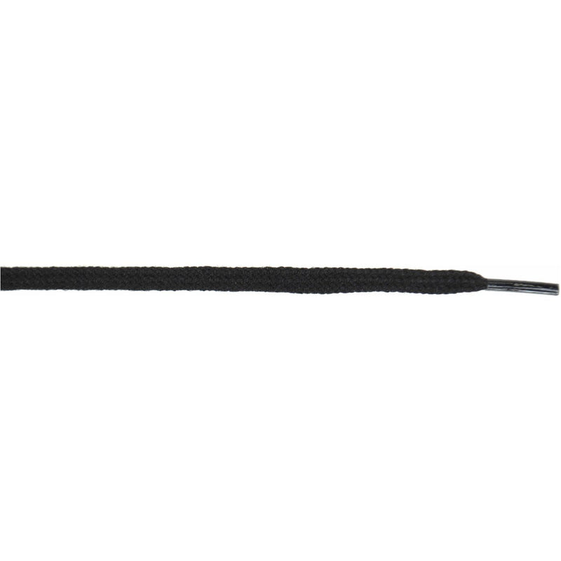 Dasco Formal Laces Waxed Flat 4mm - Black 75cm