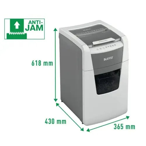 NEW Leitz Icon Auto Feed 150 Sheets P4 Cross Cut Shredder Machine - Office 150