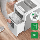 NEW Leitz Icon Auto Feed 100 Sheets P4 Cross Cut Shredder Machine - Small Office 100