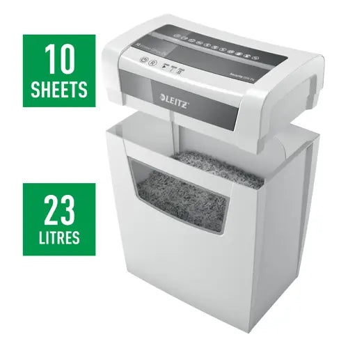 NEW Leitz IQ Home Office Paper Shredder Cross Cut  P4