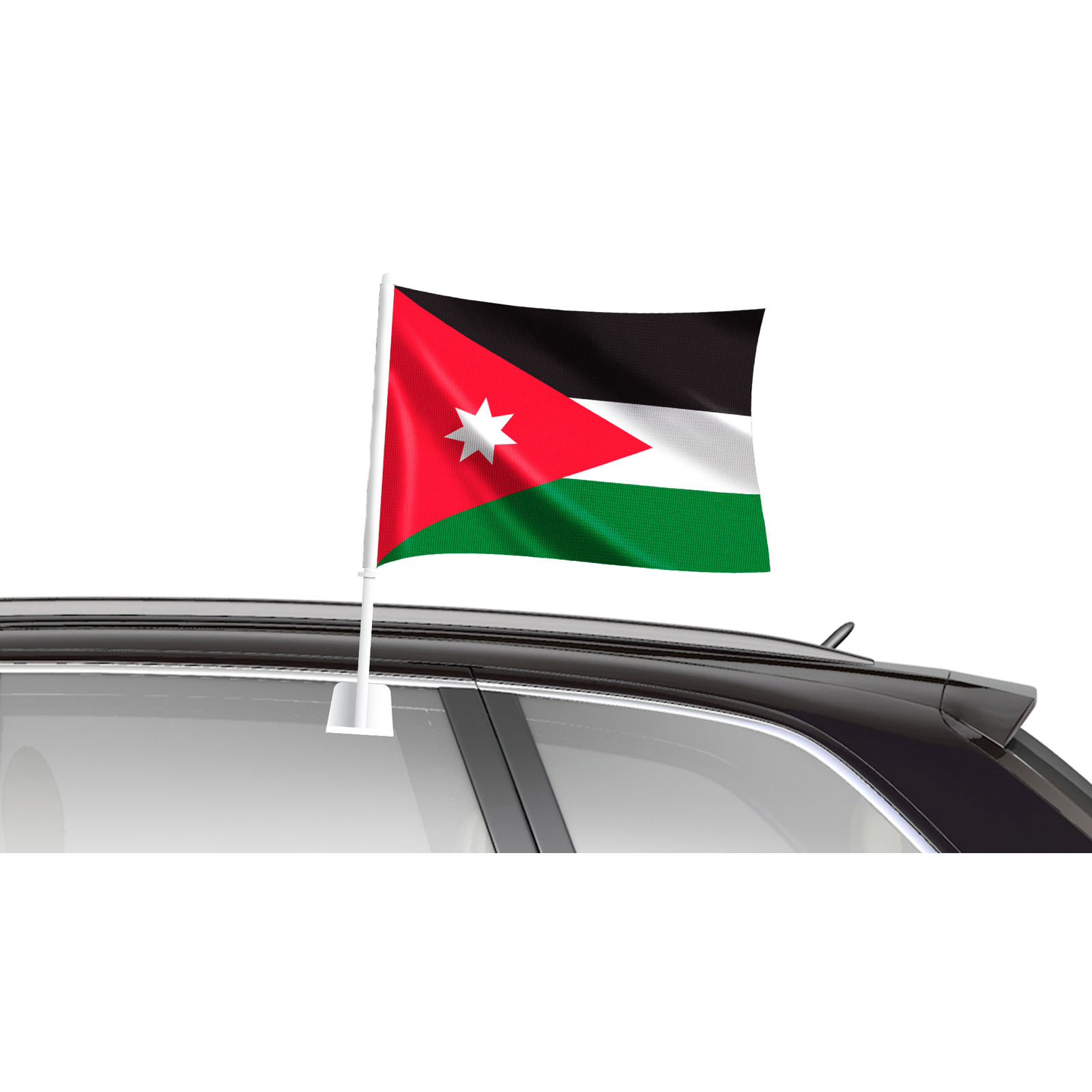 Hashemite Kingdom of Jordan Window Car Flag 30x40x40cm Hashemite Kingdom of Jordan Window Car Flag 30x40x40cm