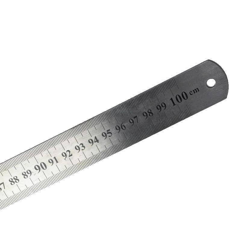 Jinsihou Flat Stainless Steel Ruler 100cm