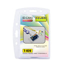 Kejea Transparent Acrylic 85x55mm / 90x54mm ID Card - Horizontal/Vertical