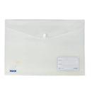 Bindermax Transparent Button Wallet A4