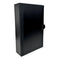 Bassile PVC Archive Box File with Clip & Cover 37x24x7.5 cm