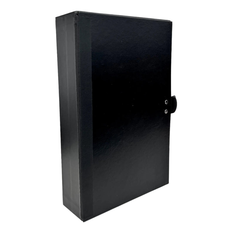 Bassile PVC Archive Box File with Clip & Cover 37x24x7.5 cm