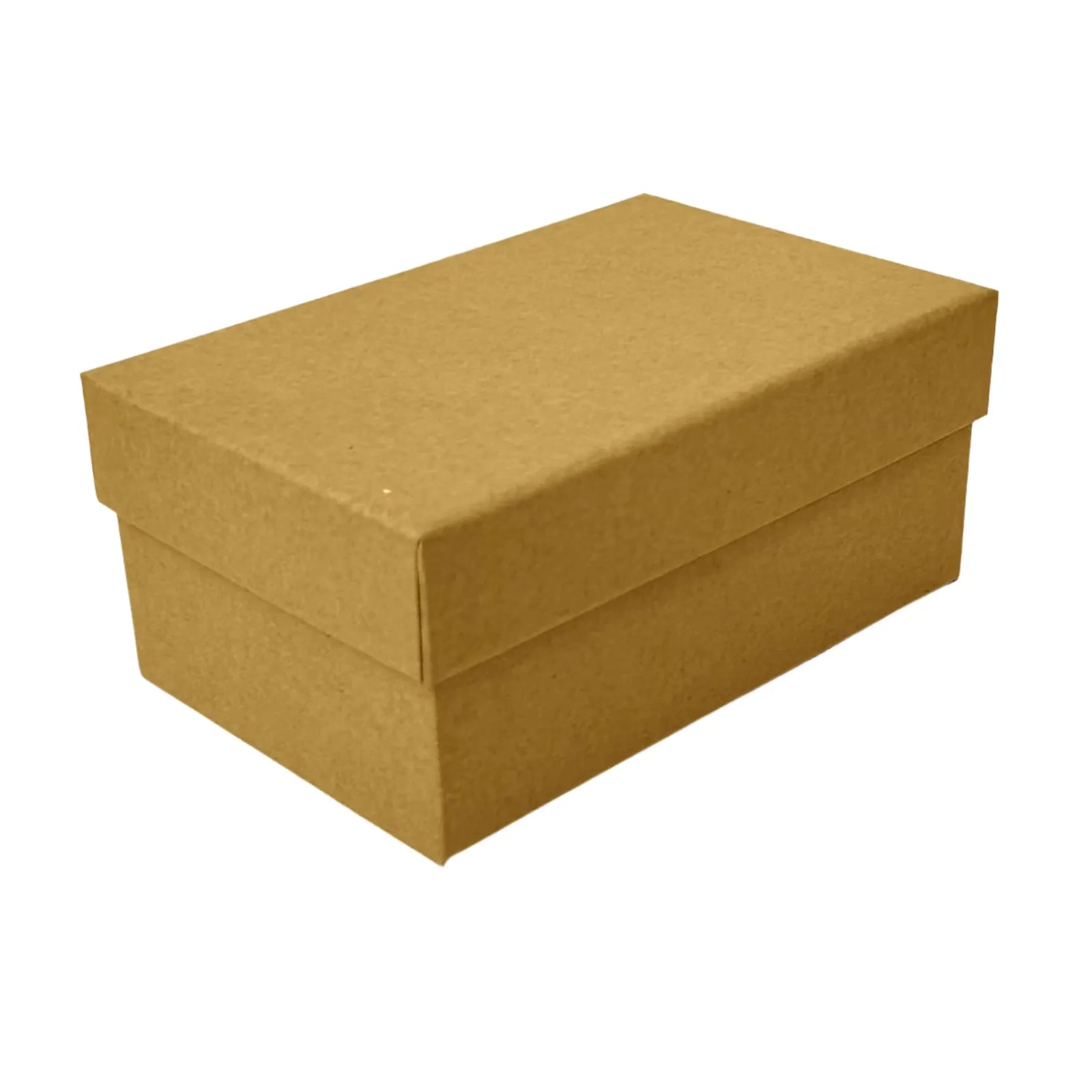 صندوق هدايا كرتون مقوى ملون مجلد لون كرفت مع غطاء كايروي - قياسات متعددة