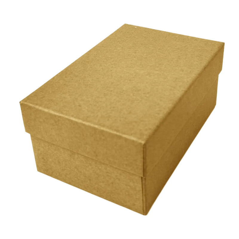 NEW Kairui Rectangular Plain Kraft Gift Box with Lid - Assorted Sizes