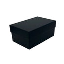 NEW Kairui Rectangular Plain Black Gift Box with Lid - Assorted Sizes