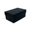 NEW Kairui Rectangular Plain Black Gift Box with Lid - Assorted Sizes