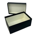 NEW Kairui Rectangular Plain Black Gift Box with Lid - Assorted Sizes