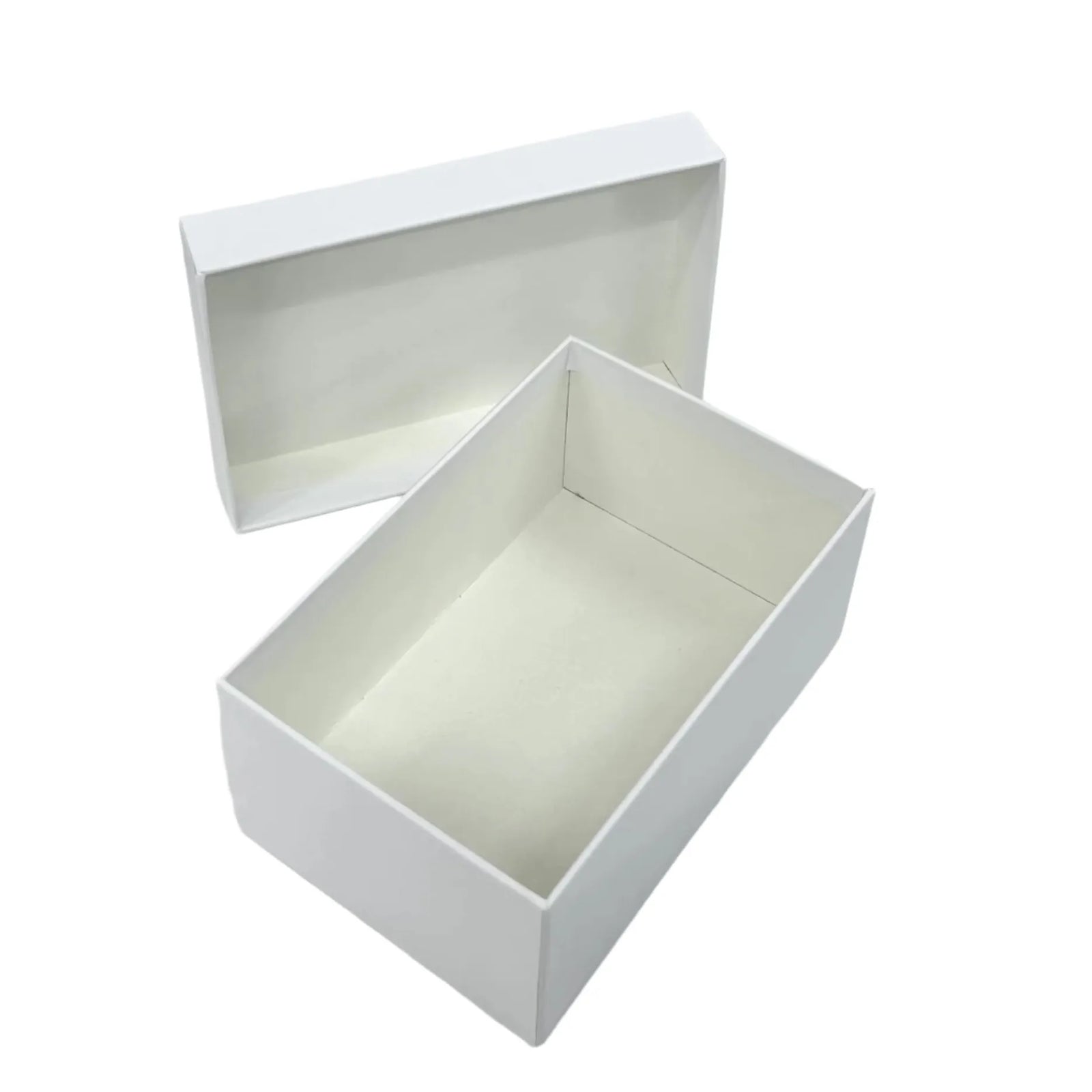 NEW Kairui Rectangular Plain White Gift Box with Lid - Assorted Sizes NEW Kairui Rectangular Plain White Gift Box with Lid - Assorted Sizes