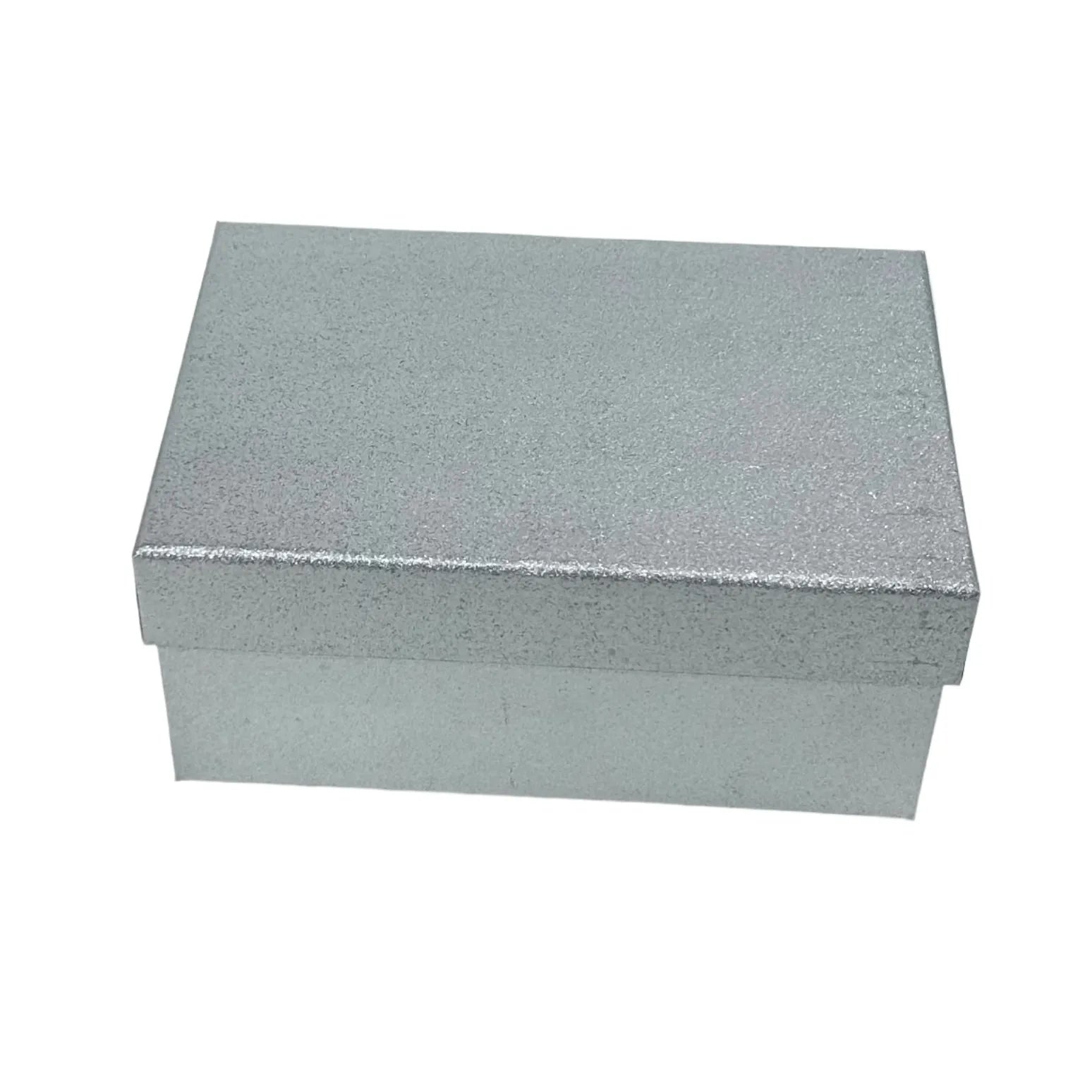 NEW Kairui Rectangular Plain Silver Gift Box with Lid - Assorted Sizes NEW Kairui Rectangular Plain Silver Gift Box with Lid - Assorted Sizes