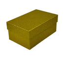 NEW Kairui Rectangular Plain Gold Gift Box with Lid - Assorted Sizes