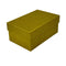NEW Kairui Rectangular Plain Gold Gift Box with Lid - Assorted Sizes