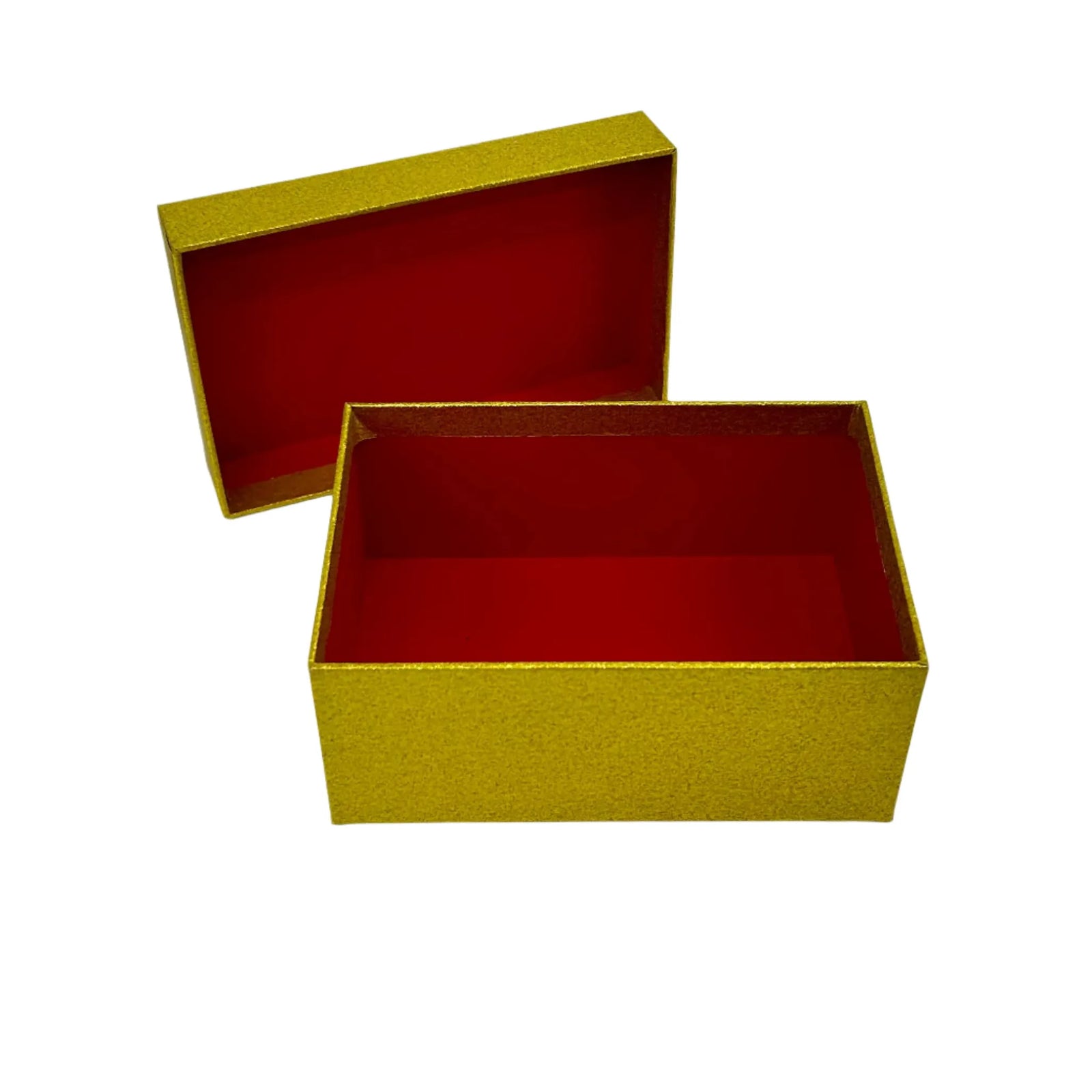 NEW Kairui Rectangular Plain Gold Gift Box with Lid - Assorted Sizes NEW Kairui Rectangular Plain Gold Gift Box with Lid - Assorted Sizes