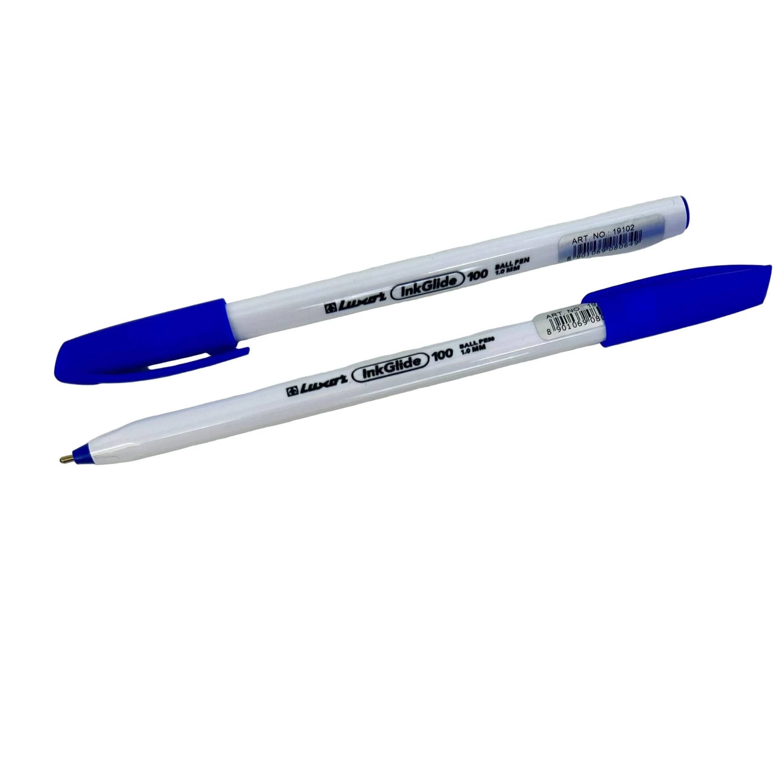 NEW Luxor InkGlide Bulk Ballpoint Pen Med 1.0mm Blue - Box of 50 NEW Luxor InkGlide Bulk Ballpoint Pen Med 1.0mm Blue - Box of 50