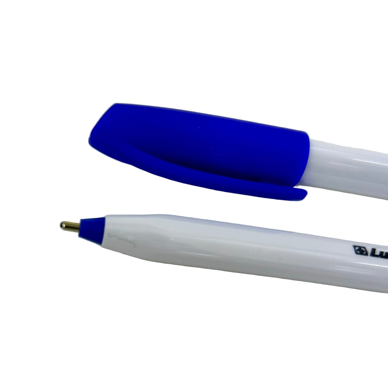 NEW Luxor InkGlide Bulk Ballpoint Pen Med 1.0mm Blue - Box of 50 NEW Luxor InkGlide Bulk Ballpoint Pen Med 1.0mm Blue - Box of 50