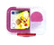 Micron Ware SUPER LOCK 3 Divider Bento Lunch Box Tupperware with Removable Tray, Sauce Cup & Lid 171x230x81mm