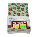 Special Offer Inspira Flora 140x90mm Soft Cover 96 Sheets Pocket Notebook A6 - Pack of 4